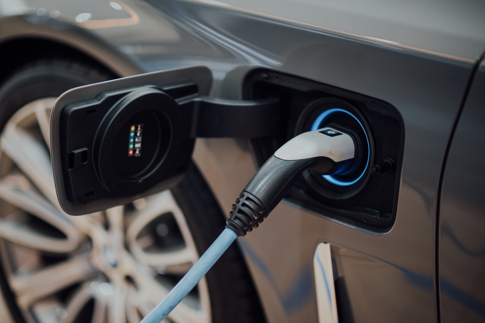 Home EV charge point, surveyed to certified
